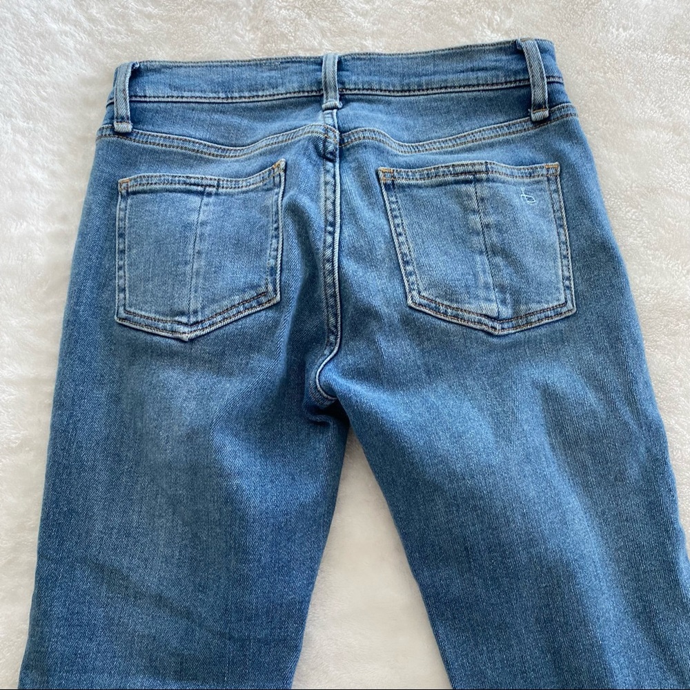 Rag & bone Skinny Ankle Fray Jeans - Picture 5 of 13